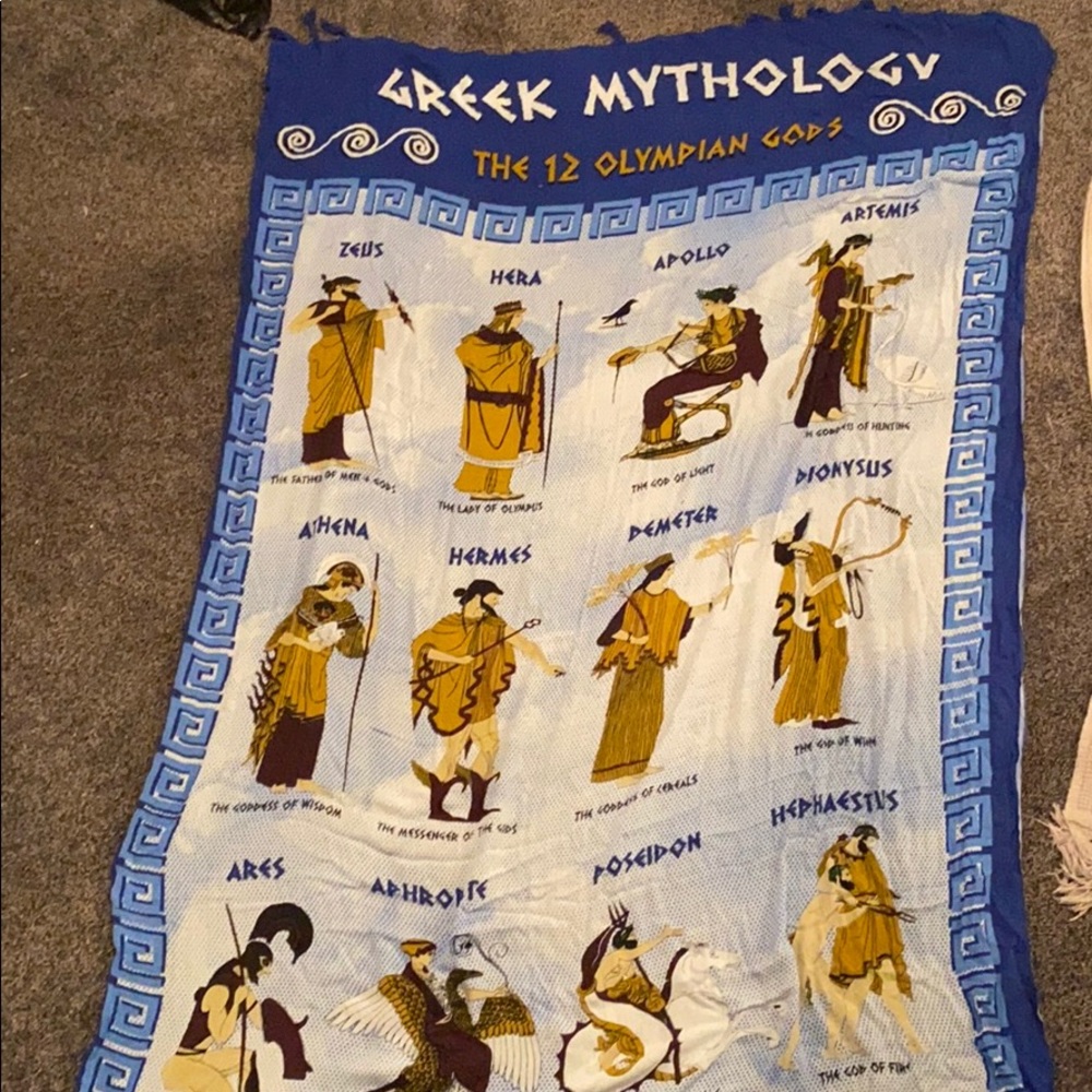 Greek mythology tapestry